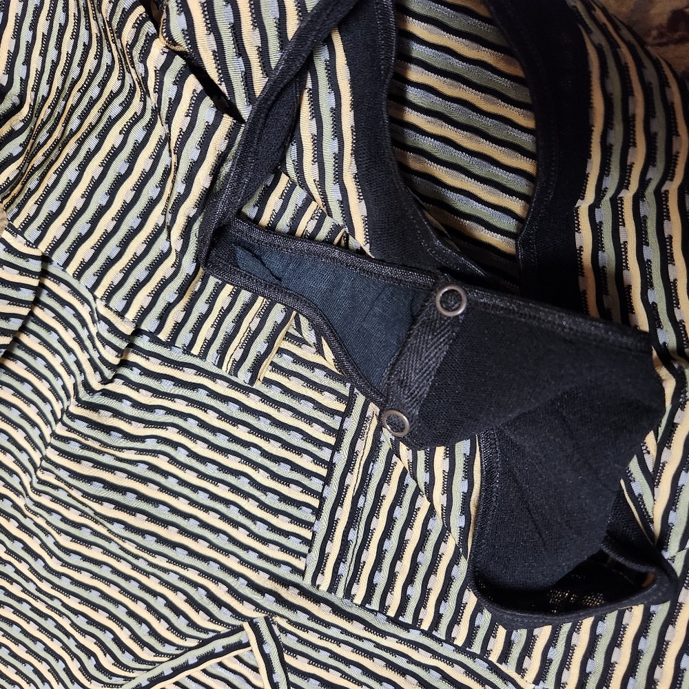 Cosabella Black and White Striped Bodysuit - Picture 5 of 14